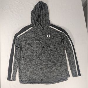 Under Armour Loose Heat Gear Tech Twist Graphic Women's Training Hoodie Size SM